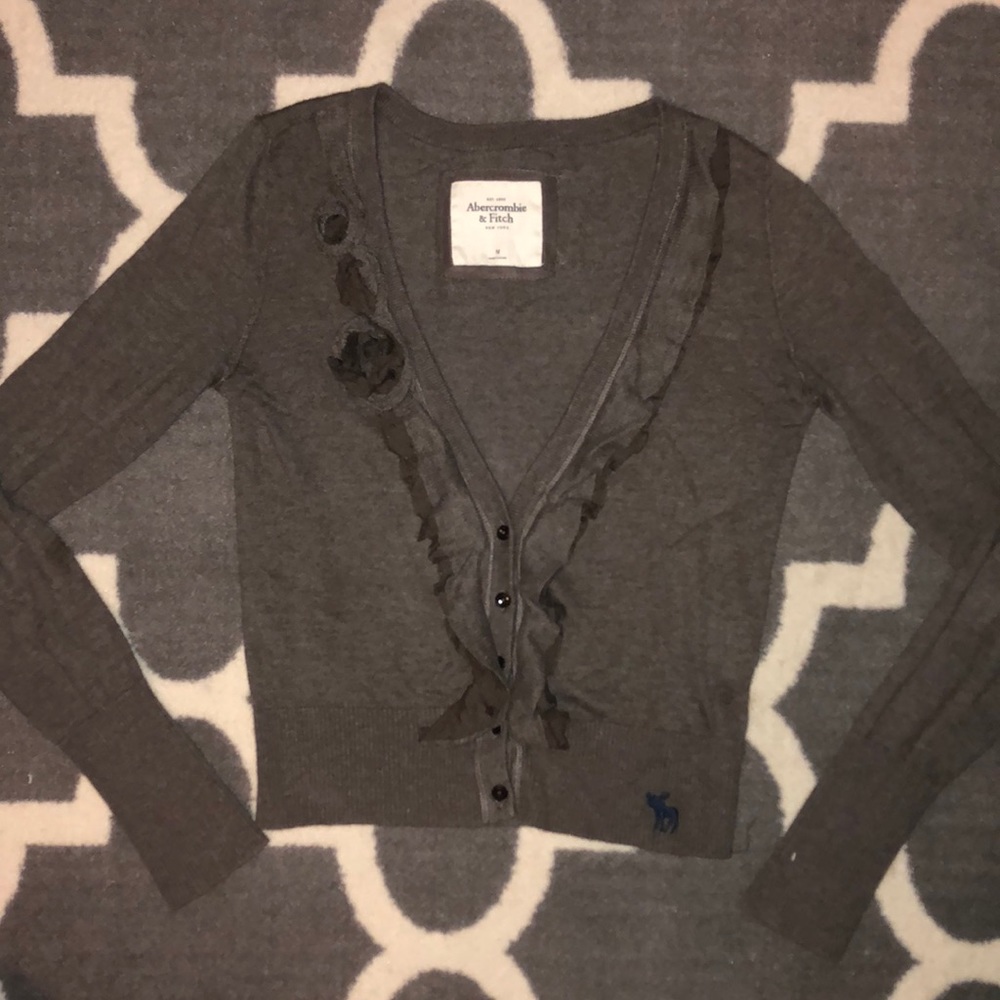 Button down sweater